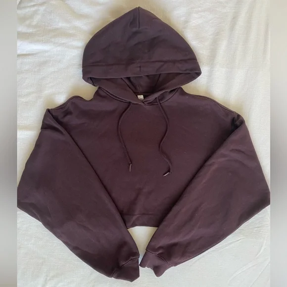 ALO Yoga Dark Brown Hoodie - Picture 1 of 3